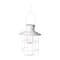 Glitzhome® 10" Wire Solar Powered Outdoor Hanging Lantern